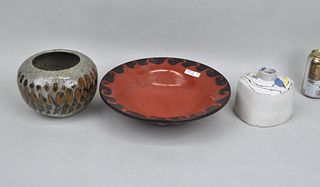 Three Signed Modern Ceramic Wares