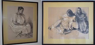 Two Francisco Zuniga Prints