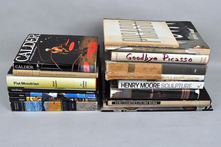 Group of Books on Modern Artists