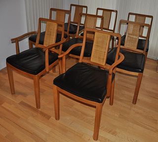 Edward Wormley/Dunbar Set Eight Chairs