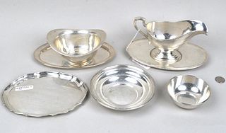 Group Seven Small Sterling Serving Items