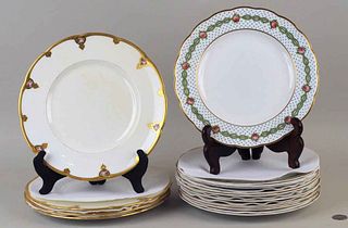 Group English Porcelain Plates