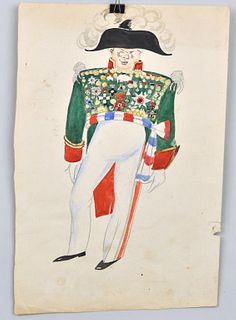N. Akimov, W/C Costume Design Military Officer
