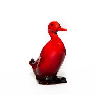 ROYAL DOULTON SMALL FLAMBE FIGURINE DUCK STANDING HN806