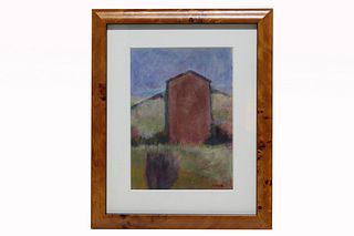 Italian School, Watercolor of Rural Landscape