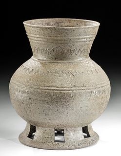 5th C. Korean Silla Kingdom Pottery Kobae Vase