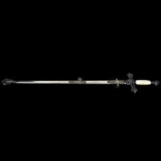 Vintage Masonic Knights Templar Sword