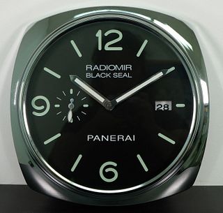 Radiomir Black Seal Panerai Dealer Wall Clock