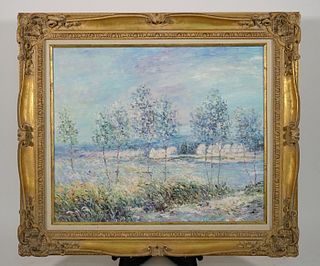 John Clymer Impressionist Landscape O/C