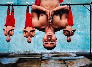Steve McCurry (1950)  - Shaolin Monks Training, 2004