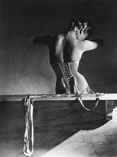 Horst P. Horst (1906-1999)  - Corset, Paris (Mainbocher corset), 1939