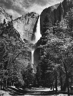Ansel Adams (1902-1984)  - Yosemite Falls, Yosemite National Park, California, years 1940
