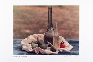 Mario Giacomelli (1925-2000)  - Natura Morta (Rouge de cadmium), 1957