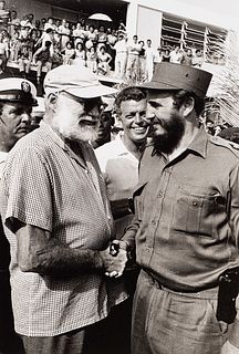 Alberto Korda (1928-2001)  - Fidel Castro and Ernest Hemingway, Havana, 1959