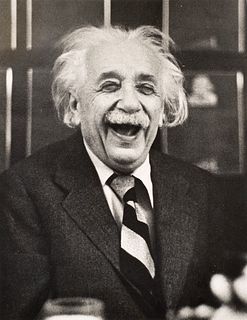 Ruth Orkin (1921-1985)  - Albert Einstein at Princeton luncheon, 1953