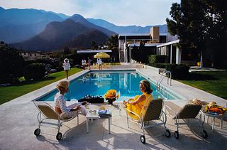 Slim Aarons (1916-2006)  - Poolside Glamour, Palm Spring, California, 1970