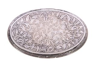 Oval 835 Silver Compact Austrian