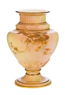 Royal Worcester vase floral