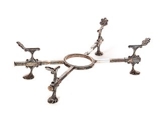 Nickel Silver Adjustable Plate Stand