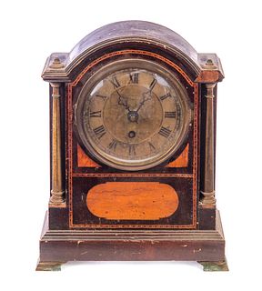 Manning Bowman Inlaid French Bracket Clock