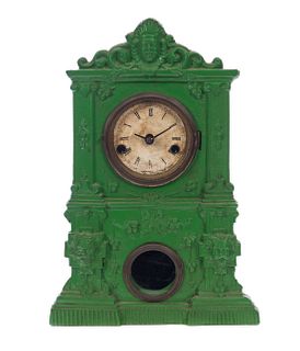 Victorian American Clock Co. Cast Iron Minerva Head