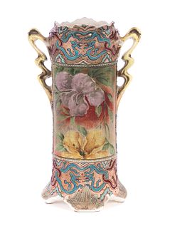 Royal Nippon Rose Tapestry Moriage Vase