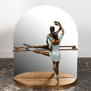 PARMENTER, "REFLECTIONS II" SCULPTURE WITH MIRROR