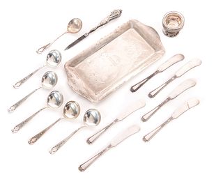 Grouping of Sterling Silver Serving Pieces