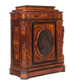 Victorian Renaissance Revival Sideboard with Bronze