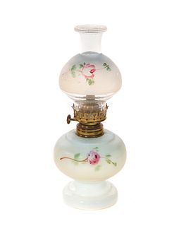 Miniature Victorian Oil Lamp