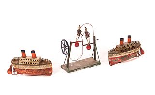 3 Early Bing Tin Toys