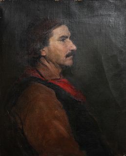 Agnes Millen Richmond Portrait of a Man Oil