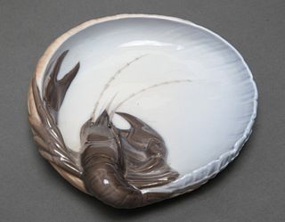 Royal Copenhagen Porcelain Lobster Bowl #3277