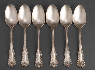 Dominick & Haff Jaccard W& J Co. Sterling Spoons 6
