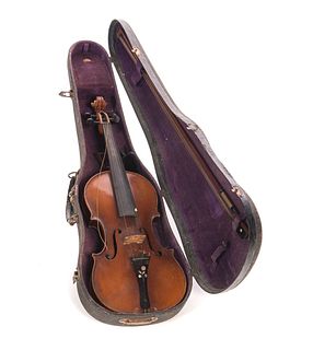 German Josef Guarnerius Copy Violin Tourte Bow