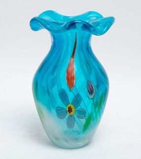 Barovier Manner Murano Art Glass Vase