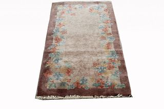 Chinese Floral Rug