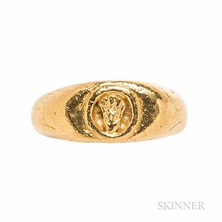 High-karat Gold Ring