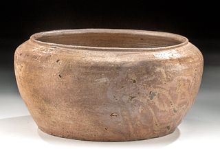 12th C. Korean Koryo Celadon Pottery Vessel