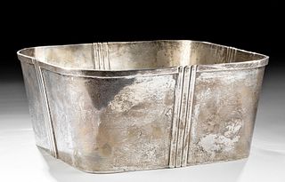 20th C. Taxco Mexico Sterling Silver Vessel - 907 g