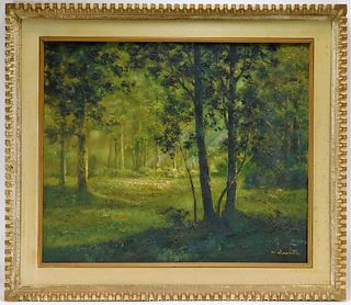 M. Kinoshita Impressionist Landscape Painting