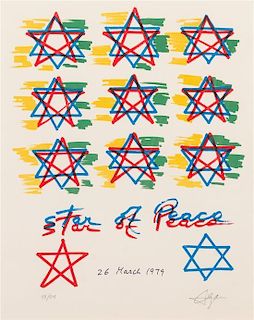 Yaacov Agam, (Israeli, b. 1928), Star of Peace