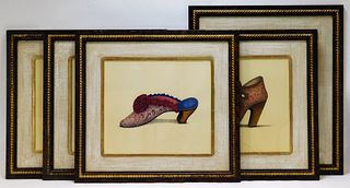 5 Fiona Saunders Shoe Study Paintings