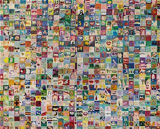 Artist Unkown, (American, 20th Century), 750 Squares