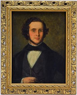 William Percy Portrait Painting of a Gentleman