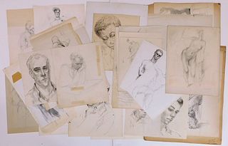 Gertrude Ann Youse Figure Study Drawing Portfolio