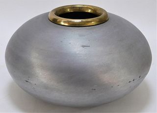 Russel Wright MCM Spun Aluminum Vase