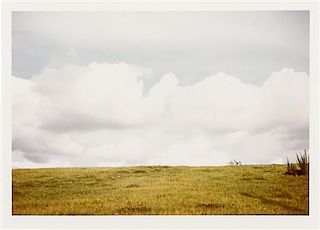 William Christenberry, (American, 1936), Landscape Near Greensboro, Alabama, 1978, 1978