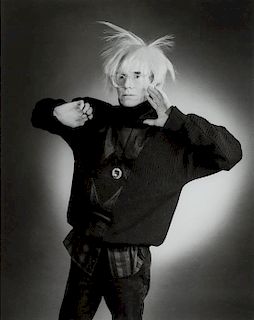 Christopher Makos, (American, b. 1948), Andy Warhol, 1984