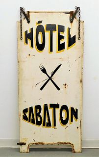 Hotel Sabaton DSP Restaurant Advertising Sign